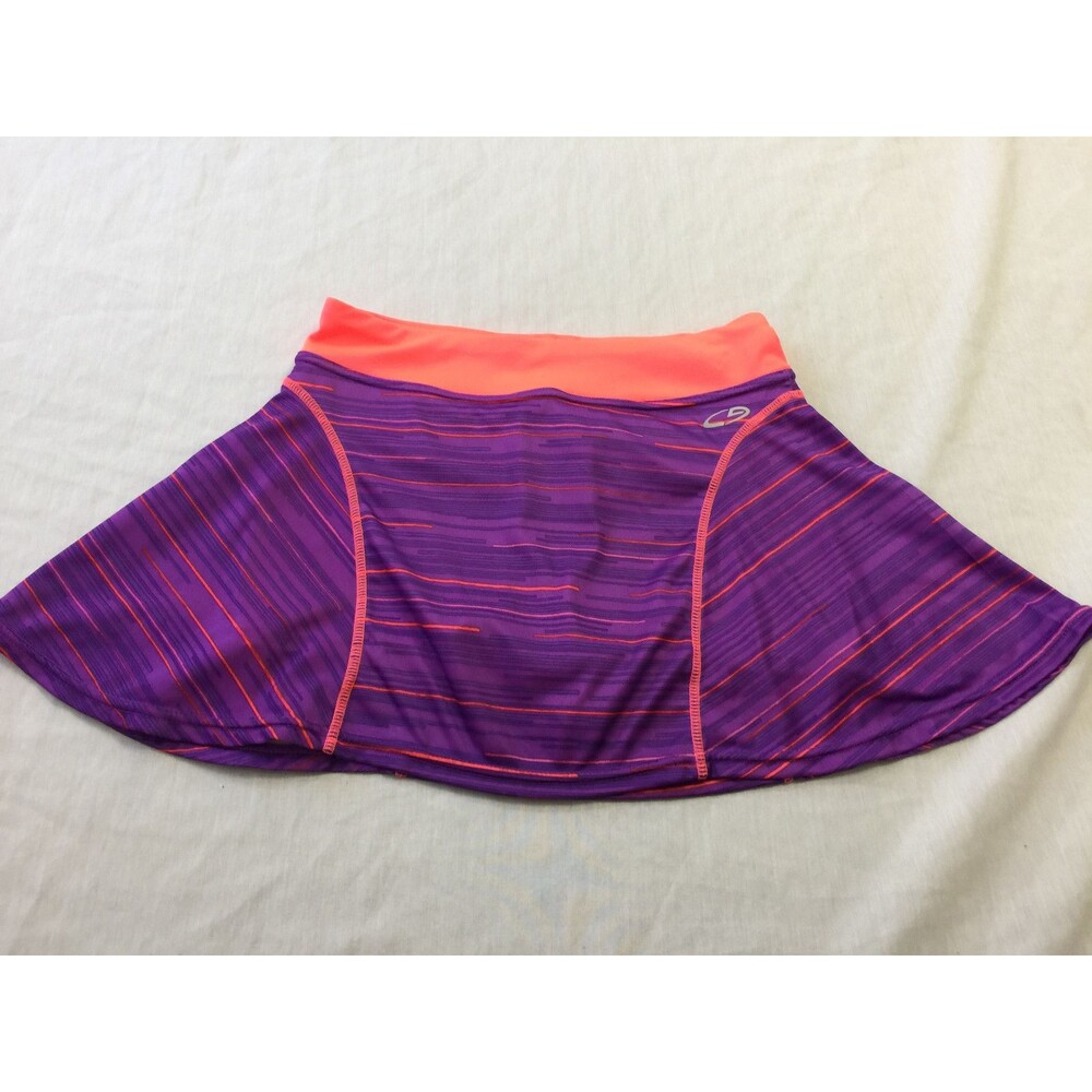 CHAMPION GIRLS PULL ON SKIRT SKORT WITH BUILT SHORTS SIZE L 10-12